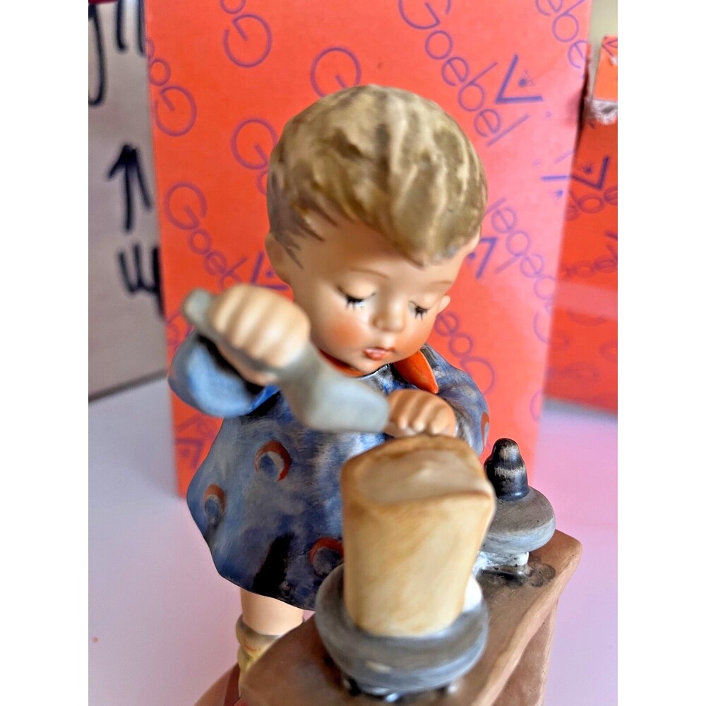 HUMMEL Goebel “A FAIR MEASURE” in box 5.75” Tall West Germany VINTAGE